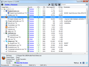 Screenshot - System Explorer