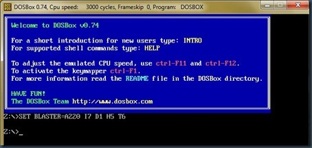 DOS Emulator für Spiele und veraltete Anwendungen