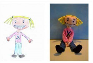 Childs Own Studio - Plüschtiere aus Kinderbildern