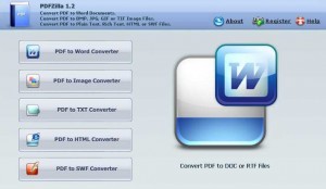 Screenshot PDFZilla