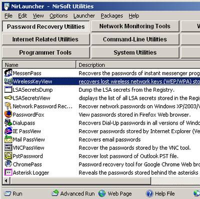 Quicktipp: Nirlauncher: Alle nirsoft Tools vereint