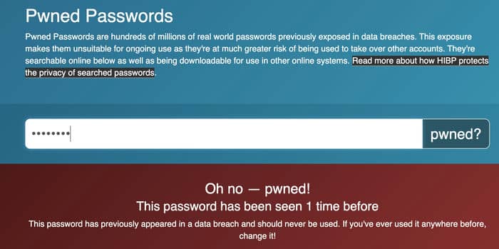 Geleakte Passwörter herausfinden